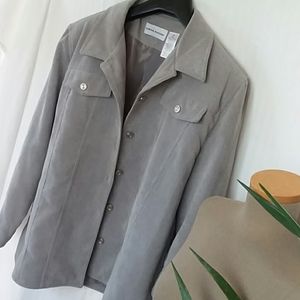 Mens Alfred Dunner  Corduroy Shirt /Jacket.